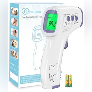 Digital Thermometer for Adults and Kids No Touch Forehead Thermometer, 2-in 1